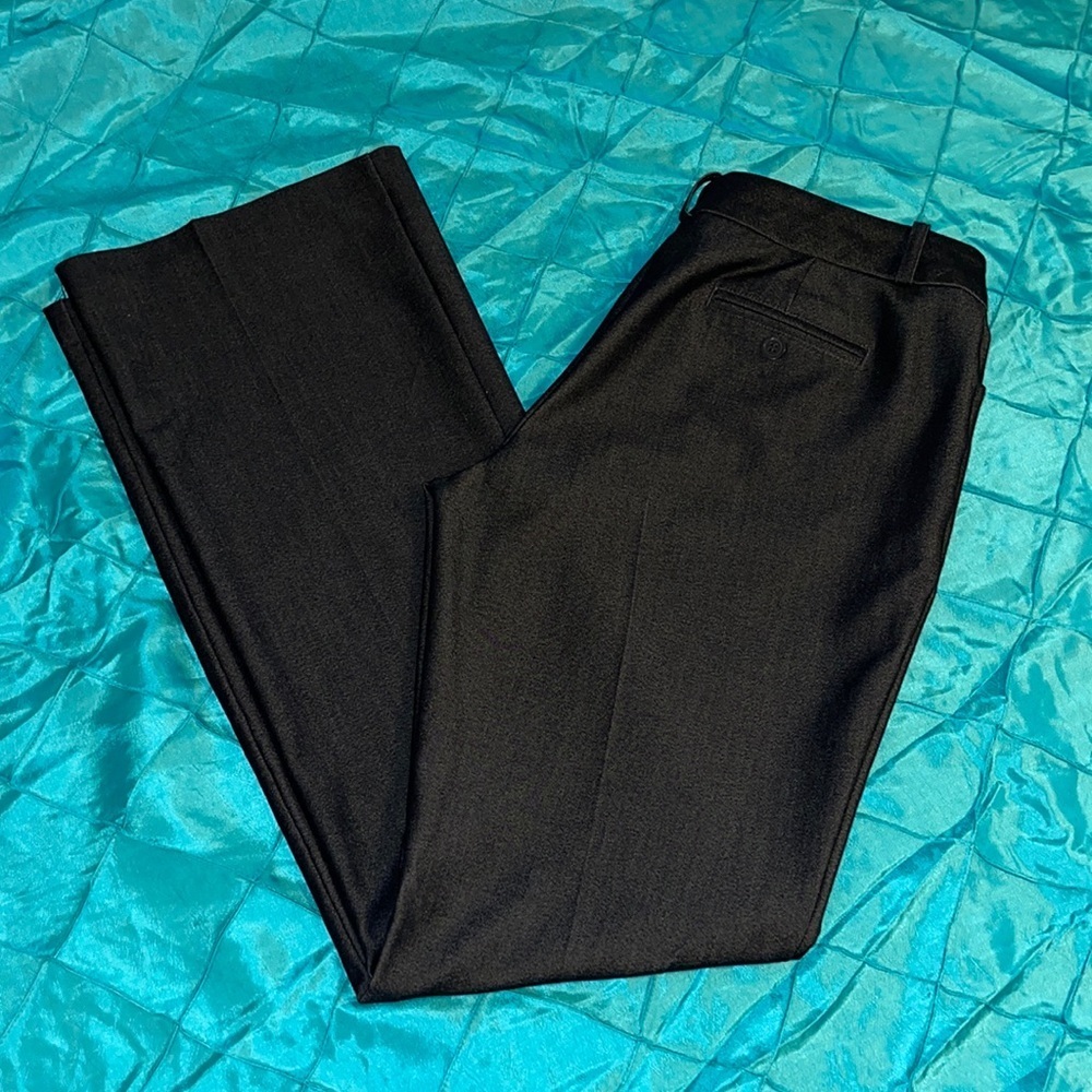 Worthington Dark Grey Wide-Leg Dress Pants - size 6